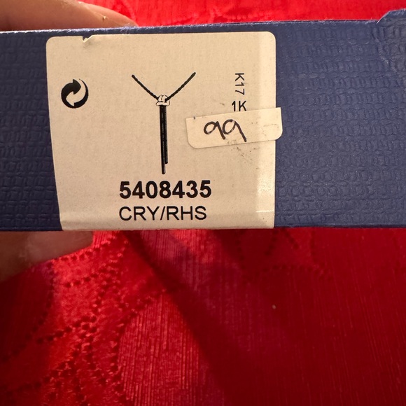 Swarovski Gold Necklace with Crystal Detailing - Picture 4 of 5